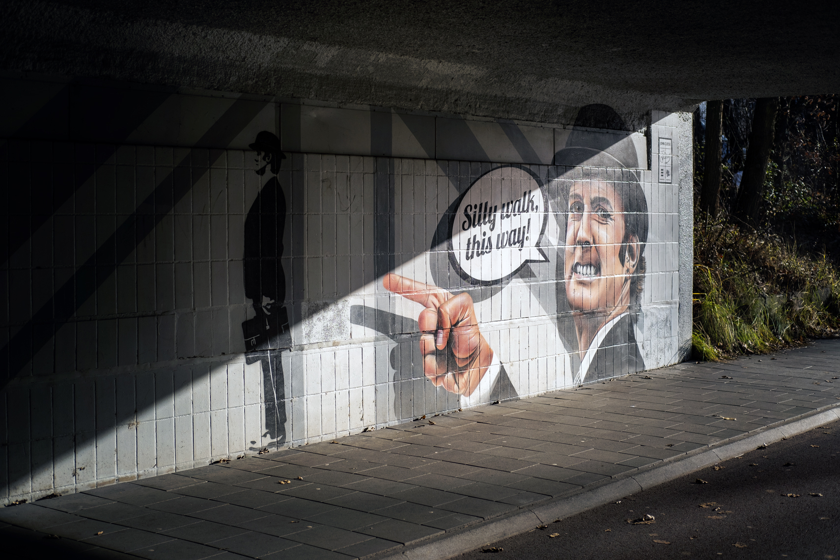 Eindhoven , silly walks tunnel